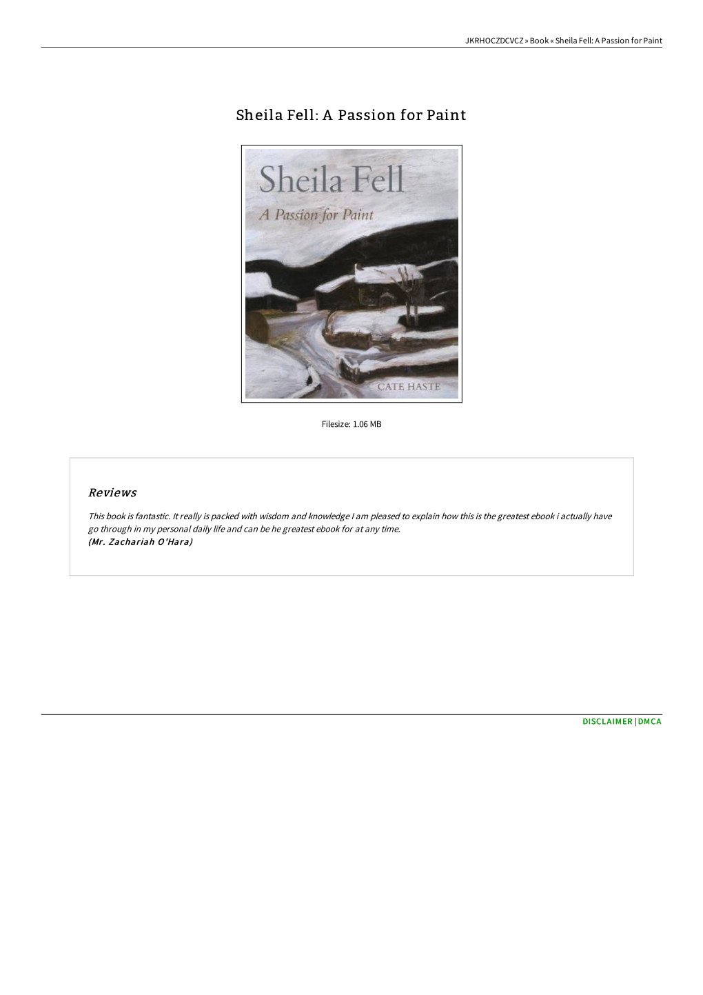 Sheila Fell: a Passion for Paint