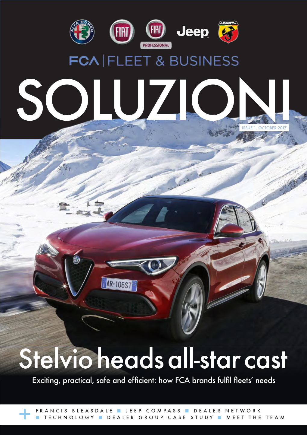 Stelvio Heads All-Star Cast Exciting, Practical, Safe and Efficient: How FCA Brands Fulfil Fleets’ Needs