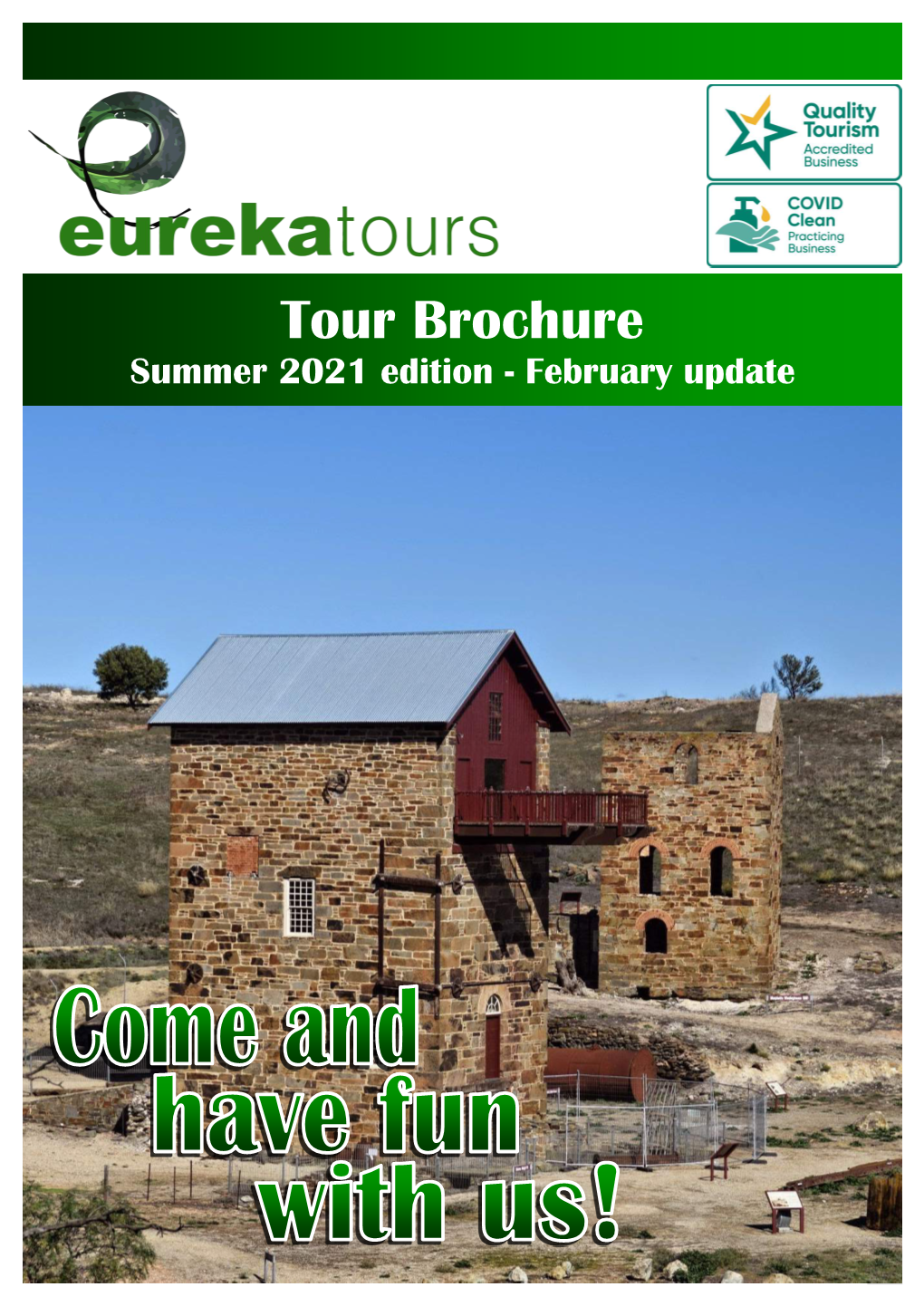 Tour Brochure Summer 2021 Edition - February Update