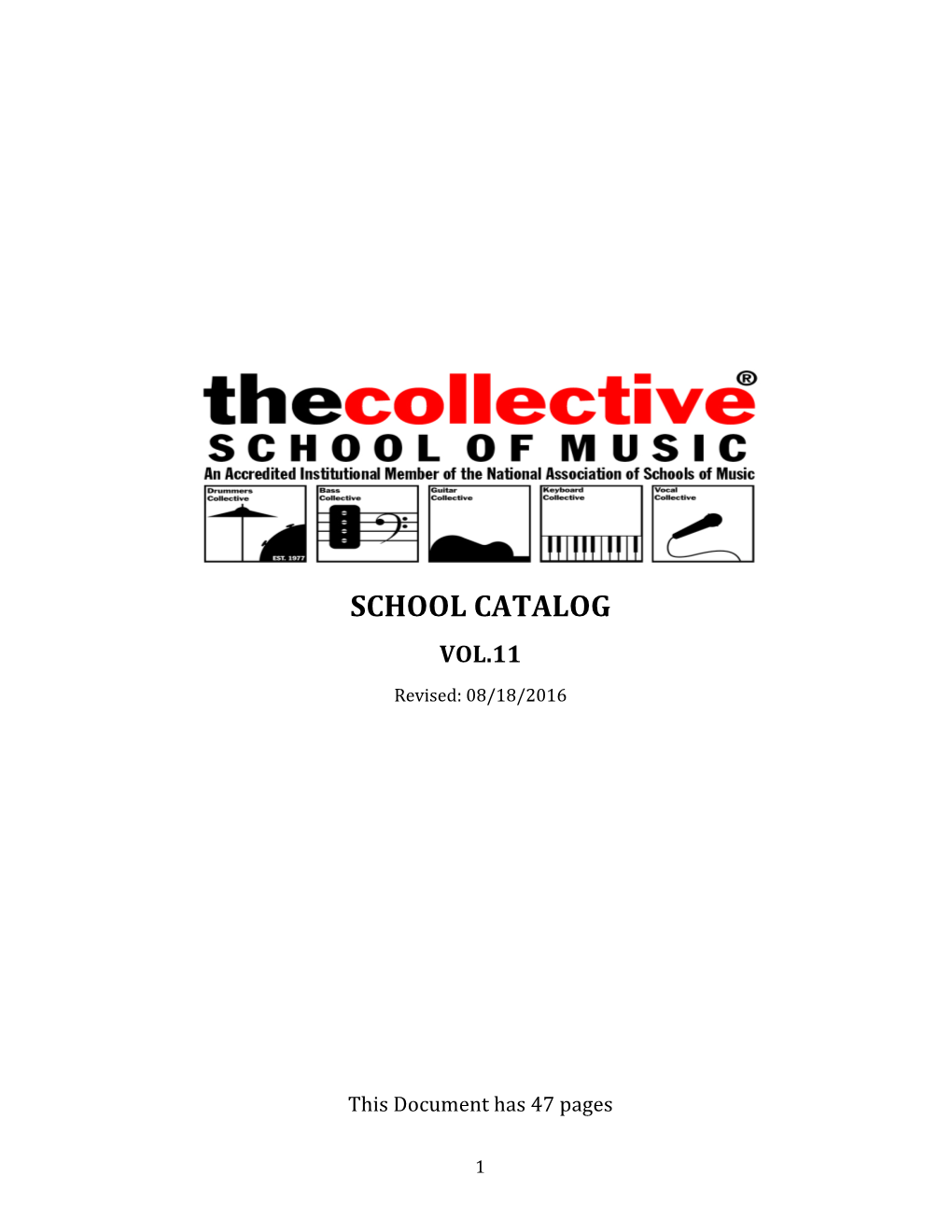 School Catalog Vol.11