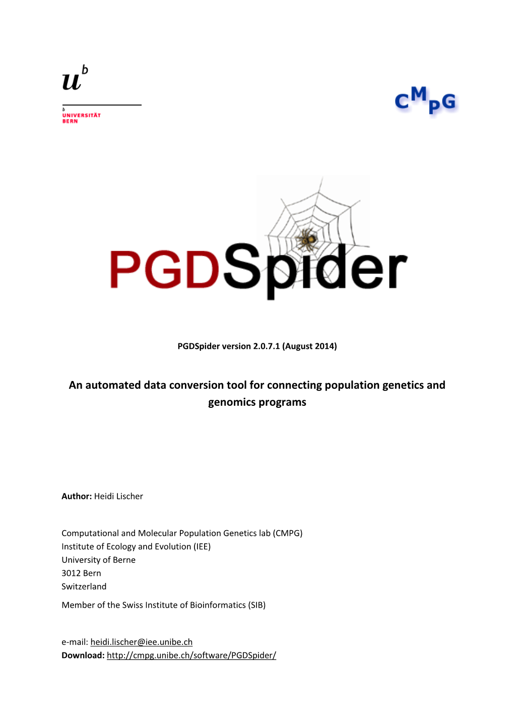 10 File Format Descriptions and Pgdspider Questions