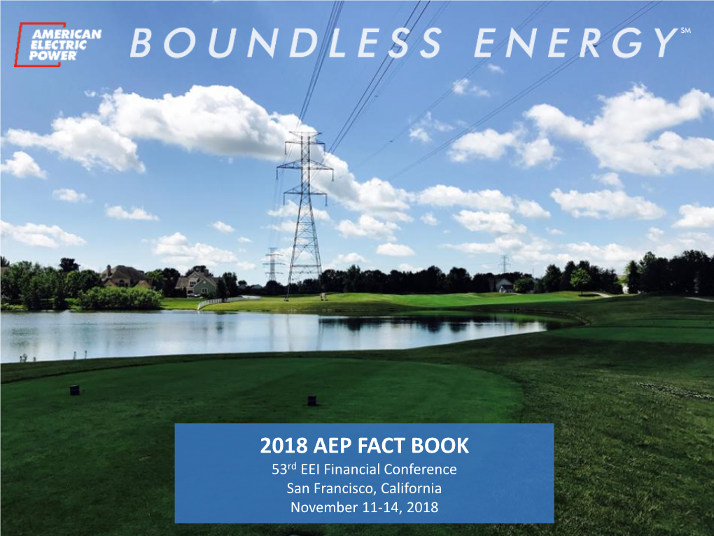 2018 Aep Fact Book