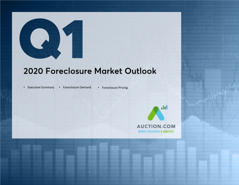 2020 Foreclosure Market Outlook