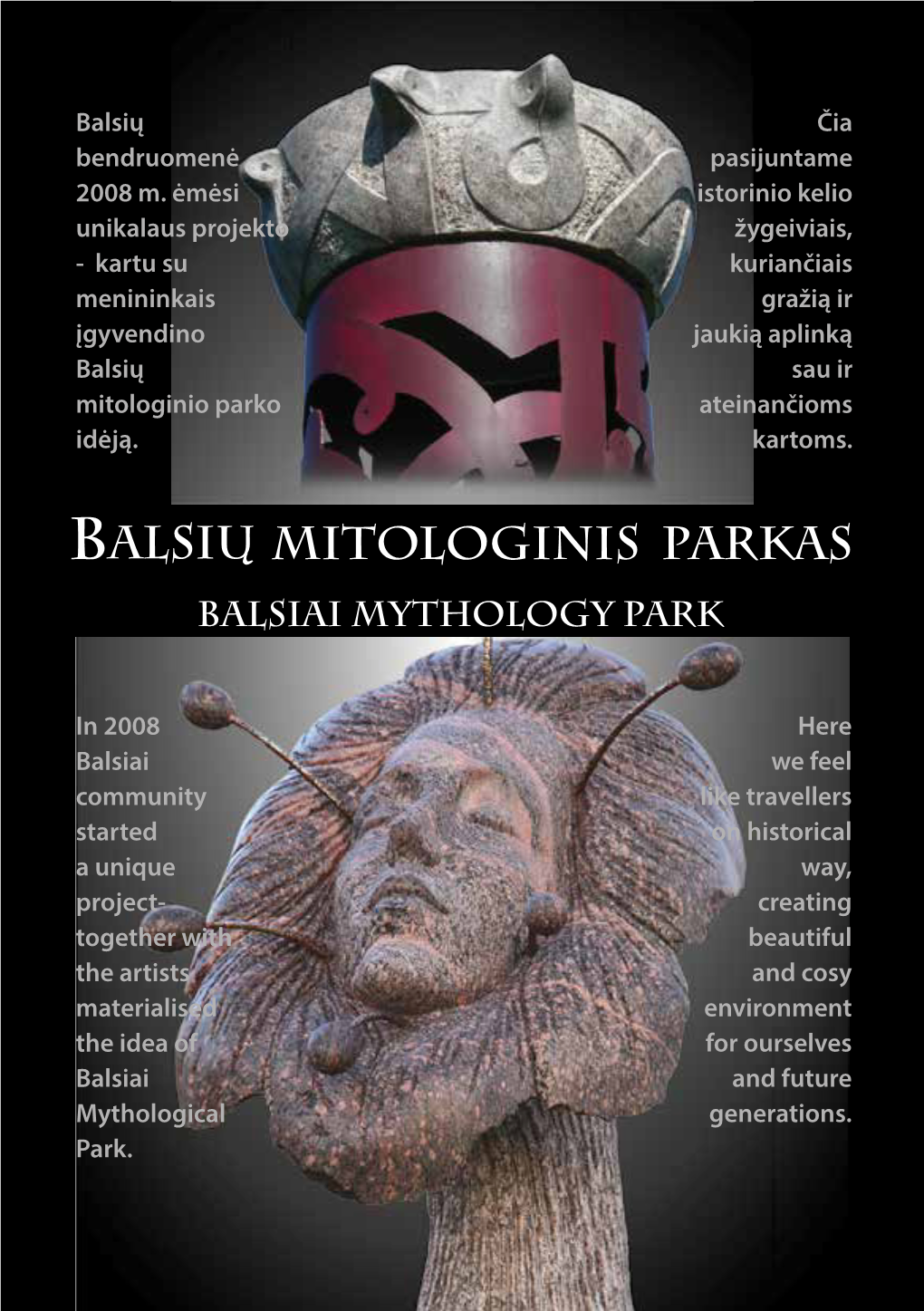 BALSIU MITOLOGINIS PARKAS Balsiai Mythology Park