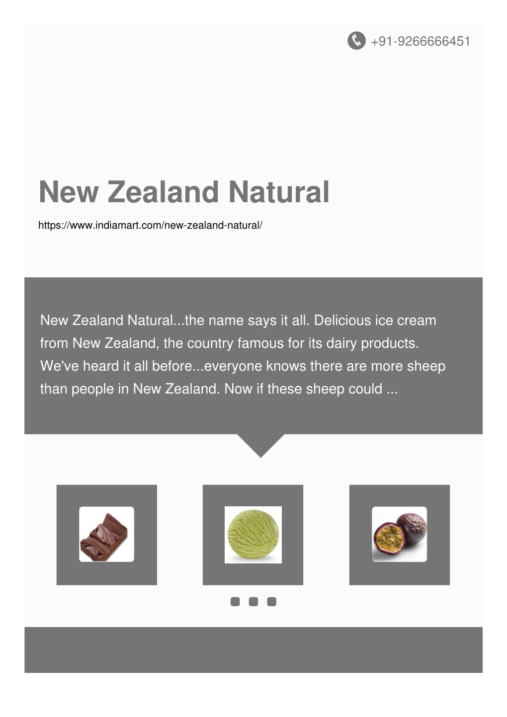 New Zealand Natural