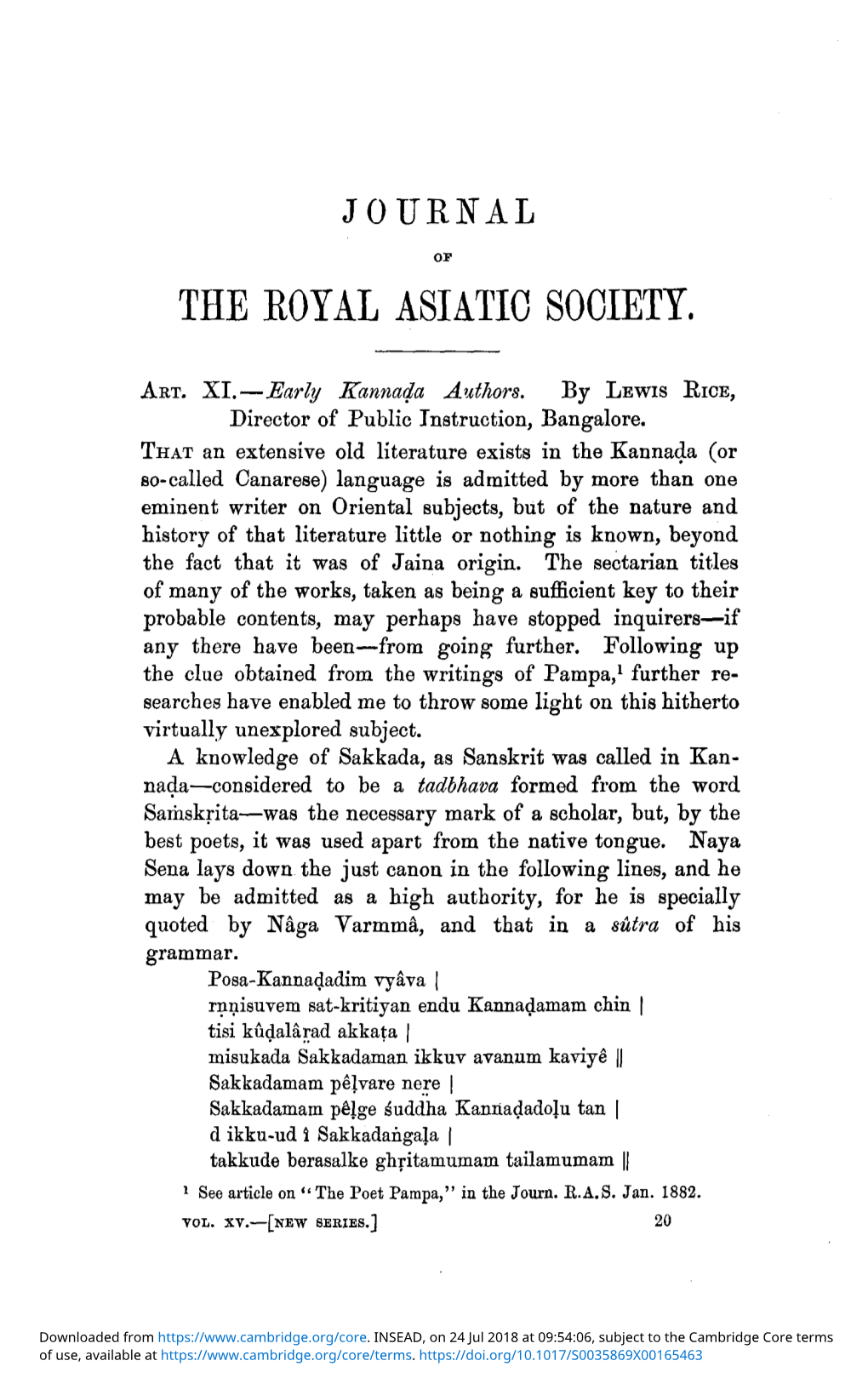 The Eoyal Asiatic Society