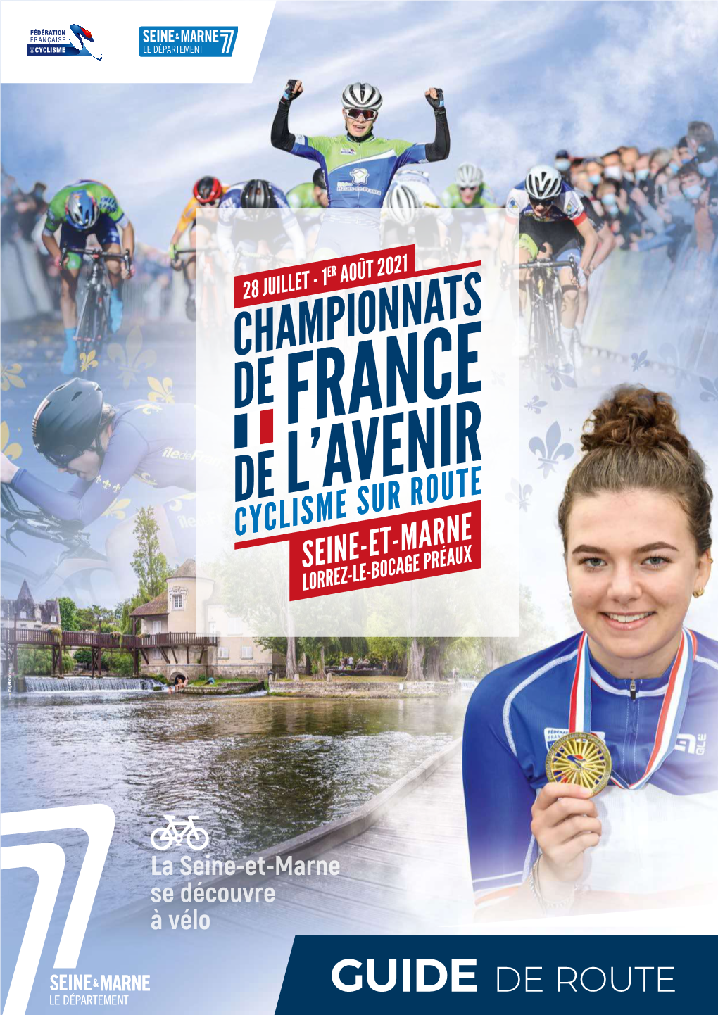 Championnats De France De L’Avenir Cyclisme Sur Route Seine-Et-Marne Lorrez-Le-Bocage Préaux | Photos : - © P.Pichon/Ffc - ©Amelie Laurin