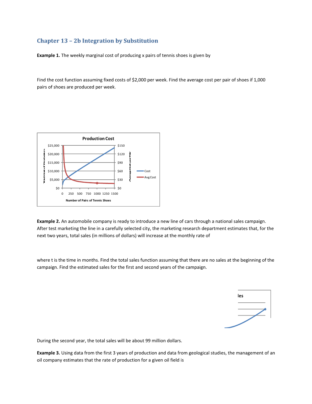 Chapter 13 2Bintegration by Substitution