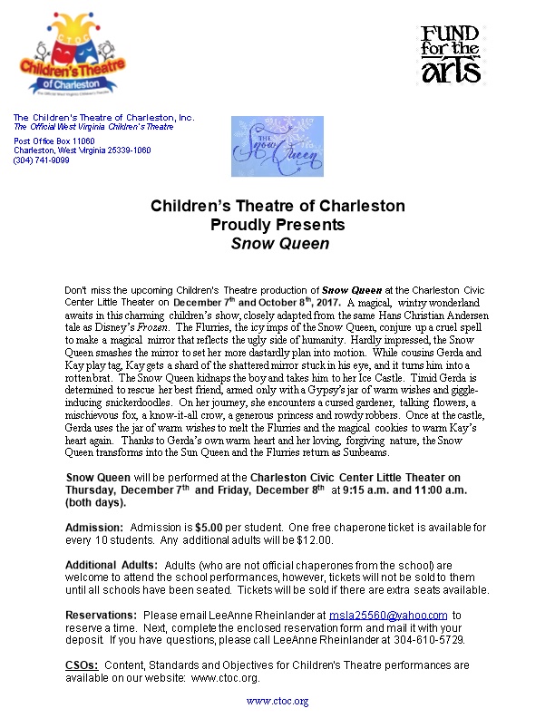 Children S Theatre of Charleston
