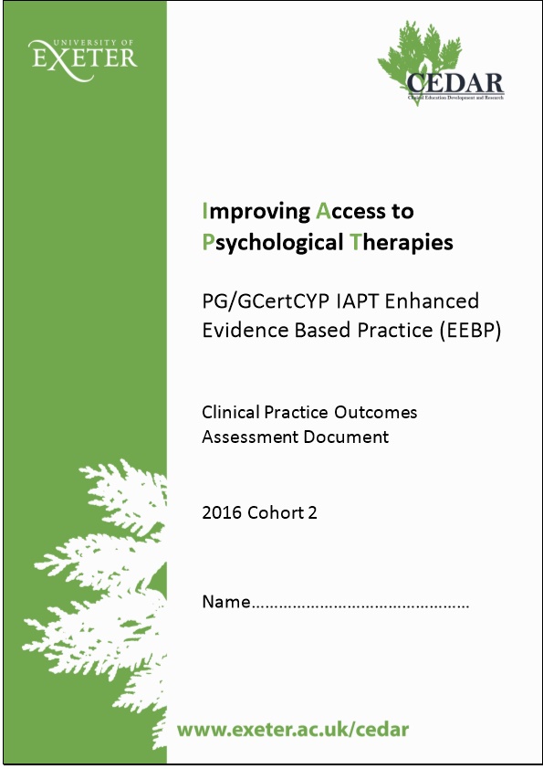 Clinical Practice Outcomes Assessment Document