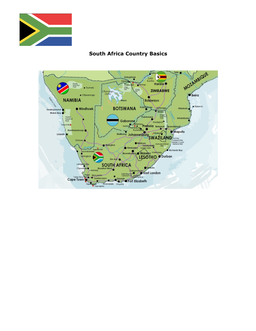 Countries Exempt from South African Visas