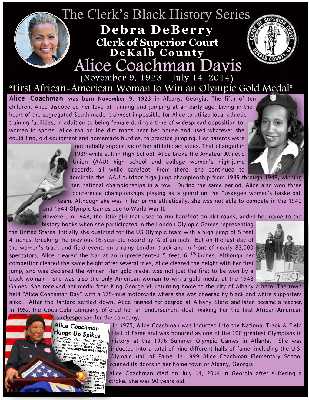 Alice Coachman Davis