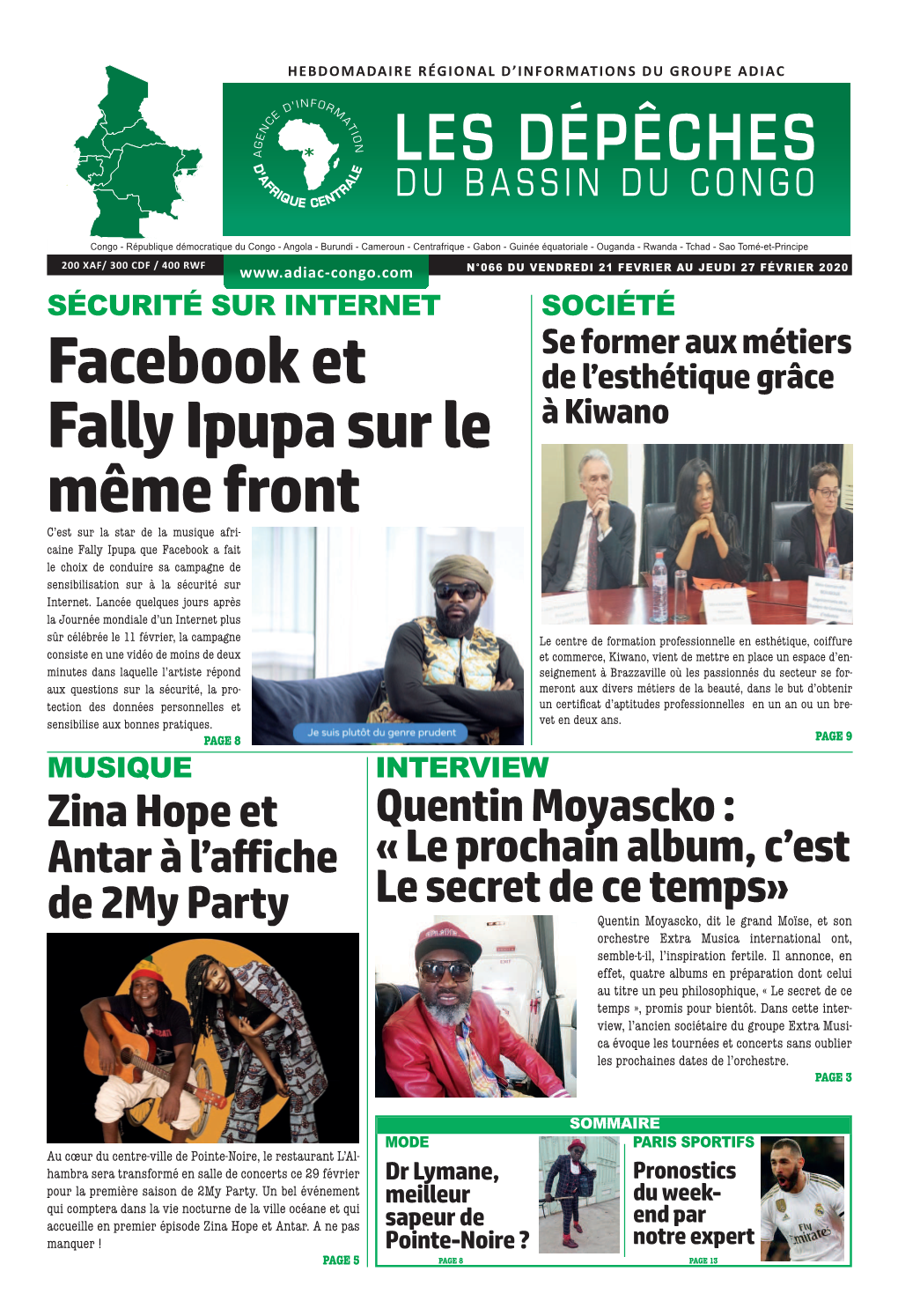 Facebook Et Fally Ipupa Sur Le Même Front