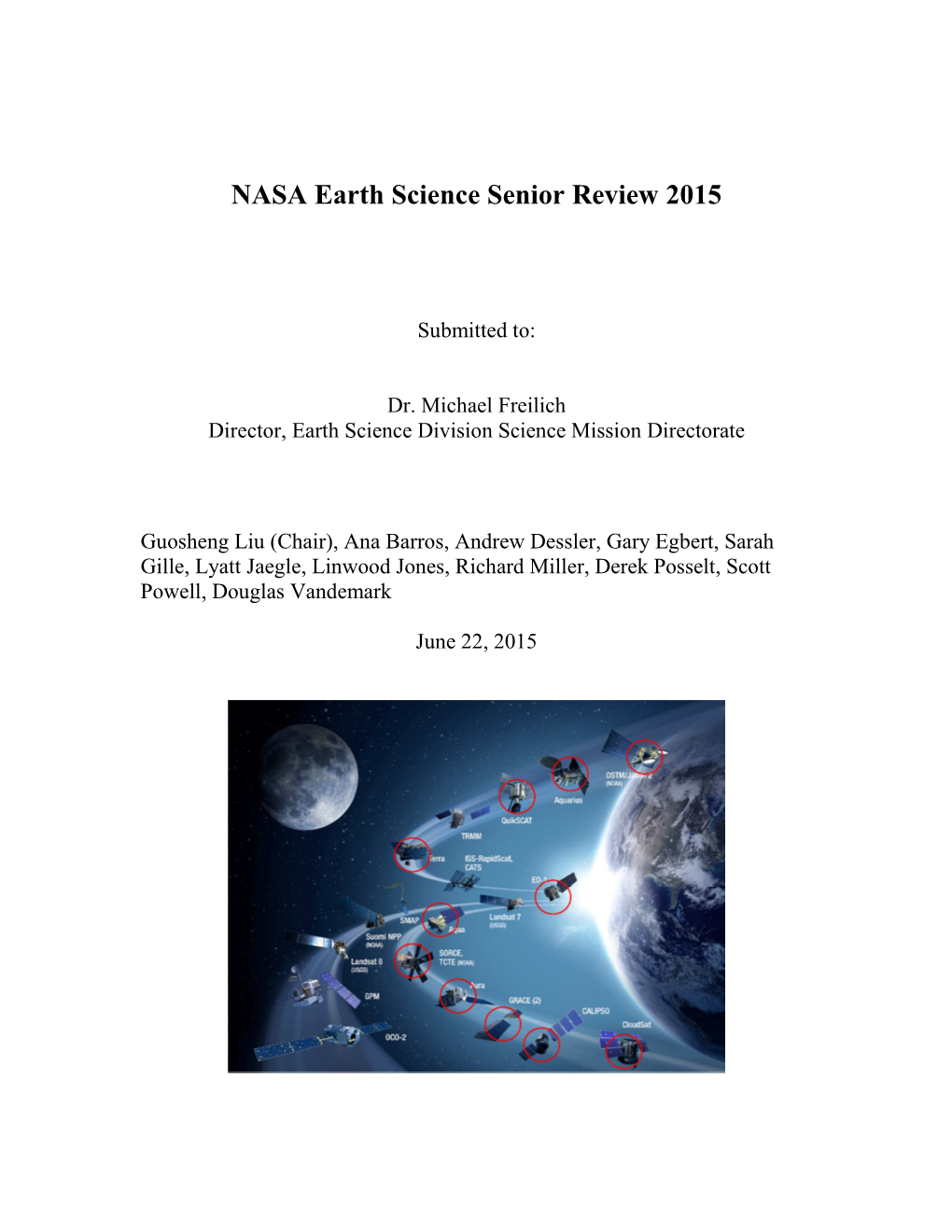 NASA Earth Science Senior Review 2015