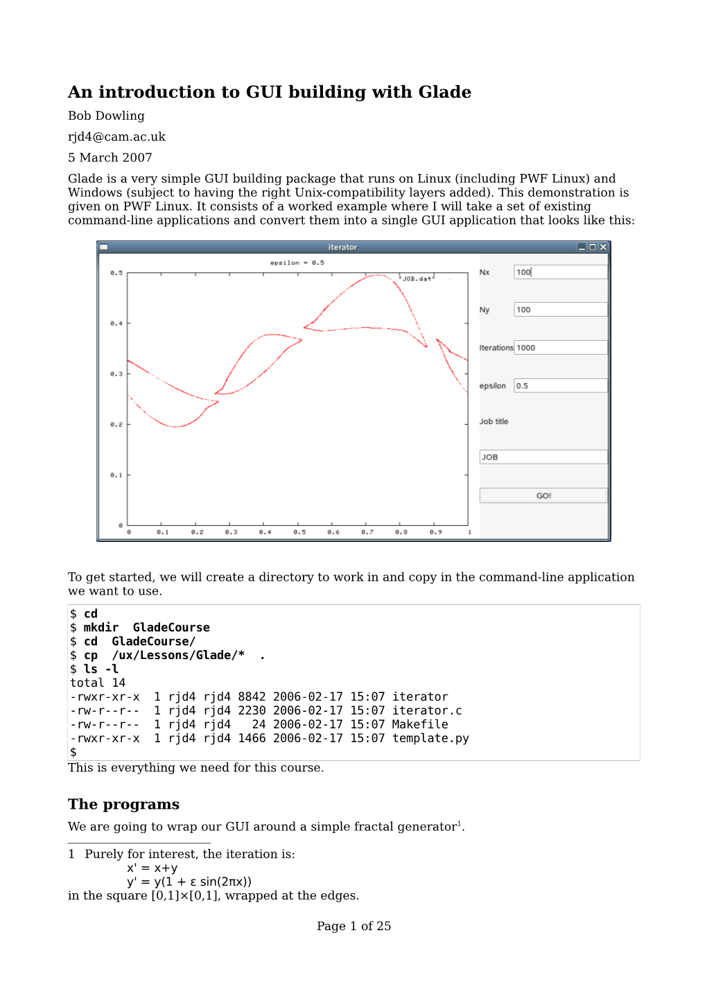 An Introduction to GUI Building with Glade