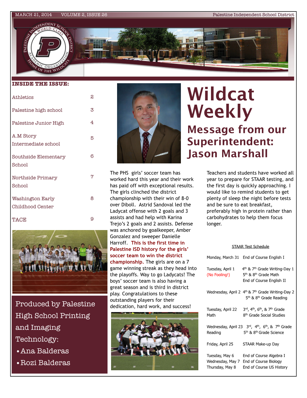 Wildcat Weekly 26
