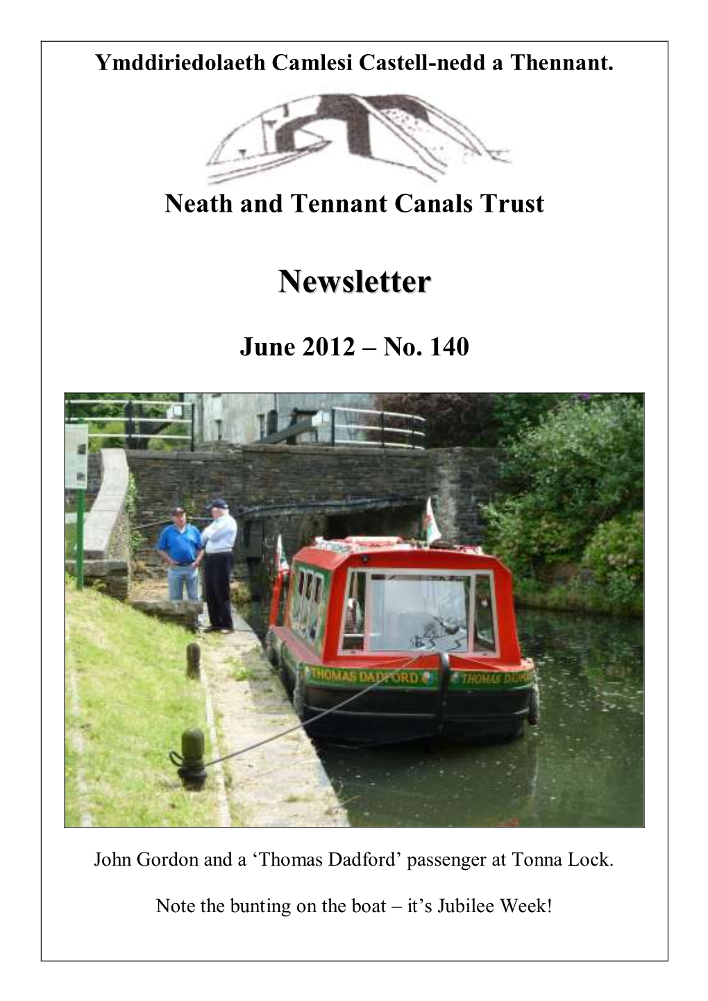 Newsletter 140 – June 2012