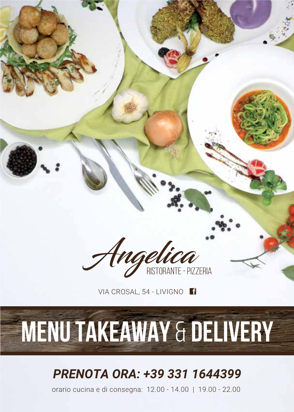 MENU TAKEAWAY &Delivery