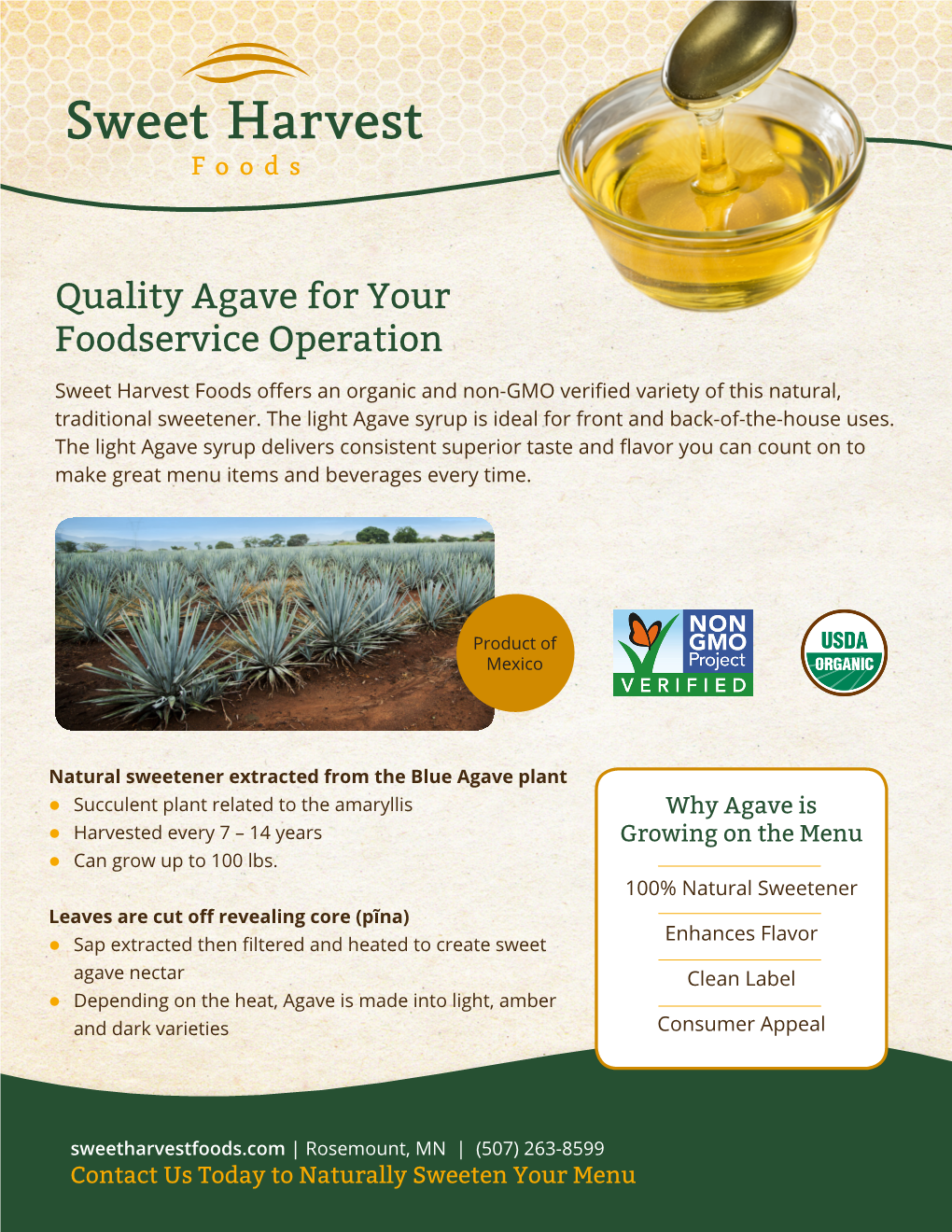 Download Agave Product Brochure