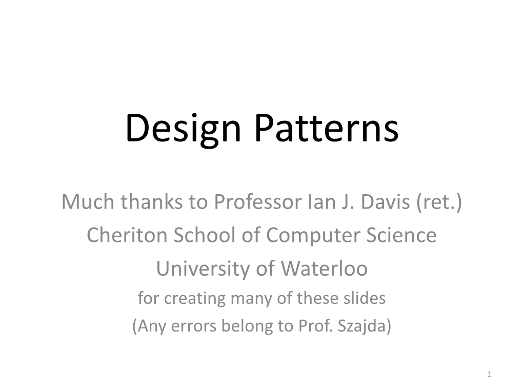 Design Patterns