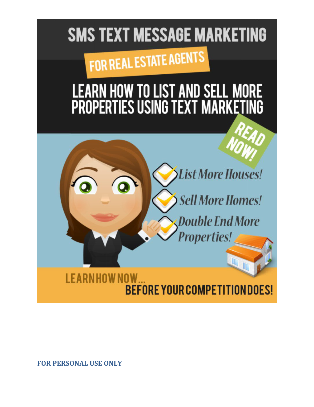 SMS Text Messaging for Real Estate Agents