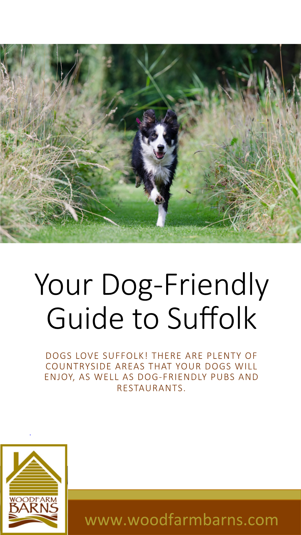 Your Dog-‐Friendly Guide to Suffolk