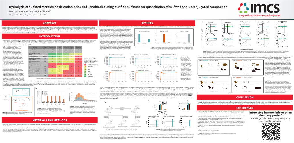 Hydrolysis of Sulfated Steroids, Toxic Endobiotics and Xenobiotics