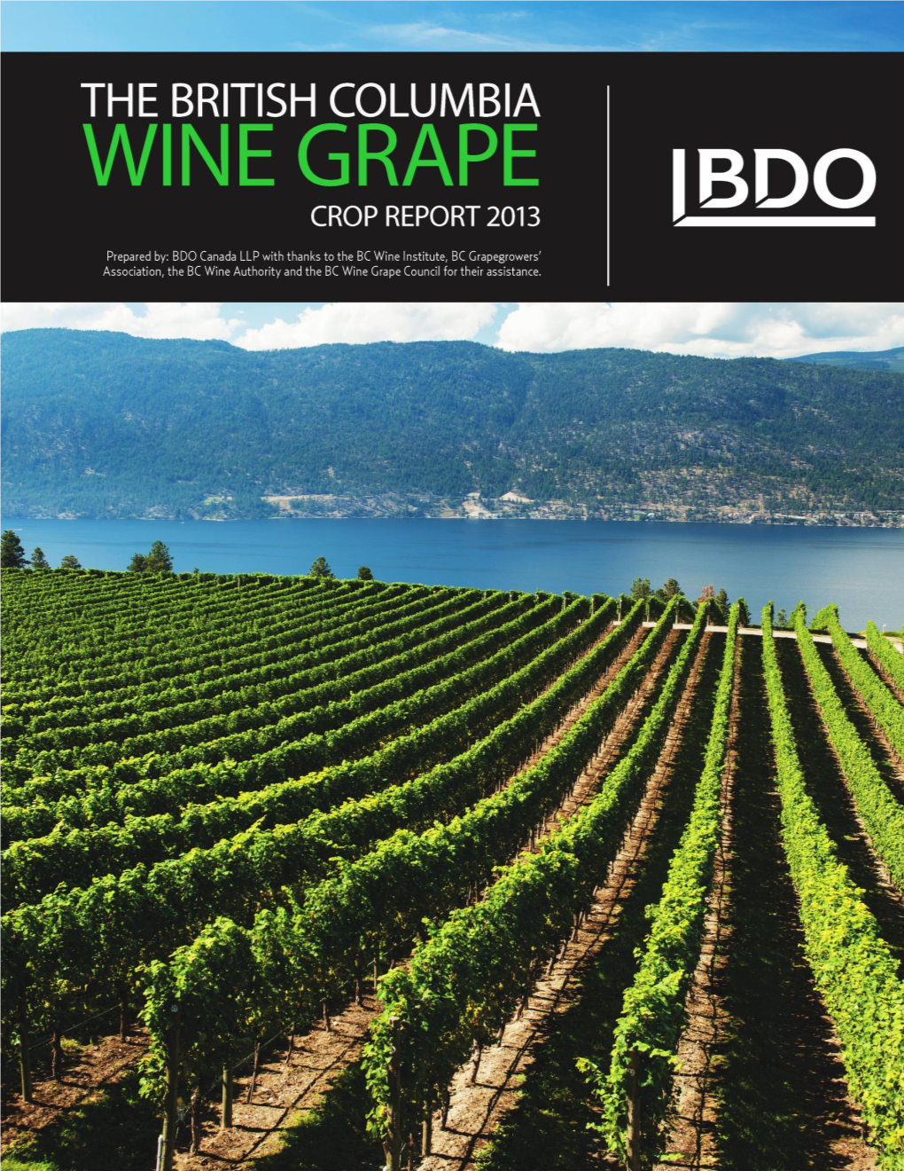 2013 BC Wine Grape Crop Report