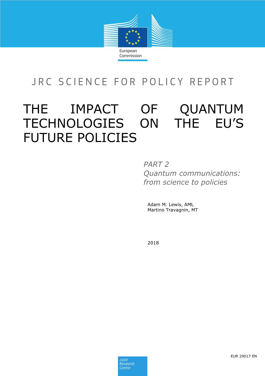 The Impact of Quantum Technologies on the EU's