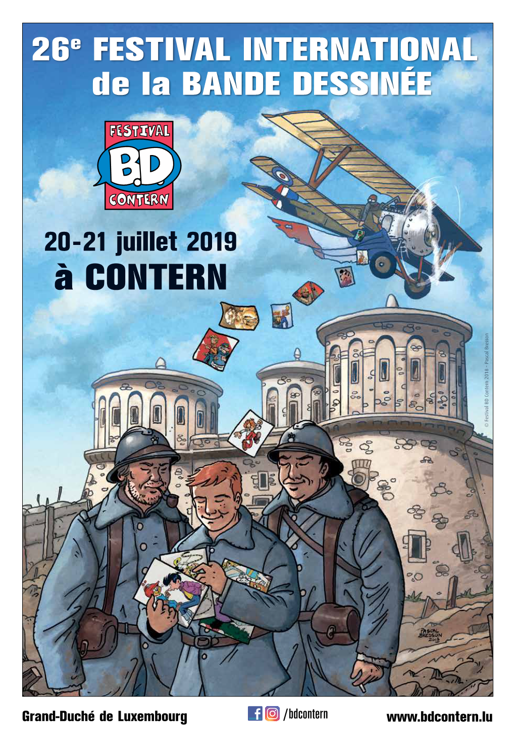 À CONTERN © Festival BD Contern 2018 - Pascal Bresson 2018 - Pascal BD Contern © Festival