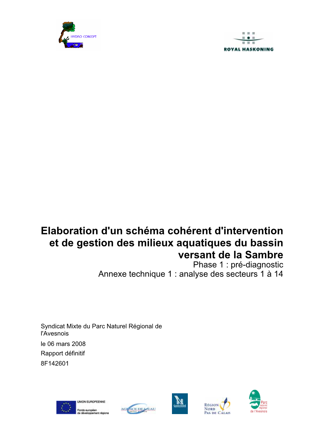 Elaboration D'un Schéma Cohérent D'intervention Et De Gestion Des