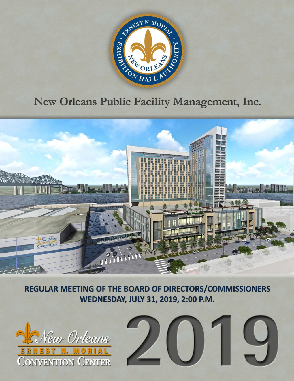 New Orleans Public Facility Management, Inc. Agenda