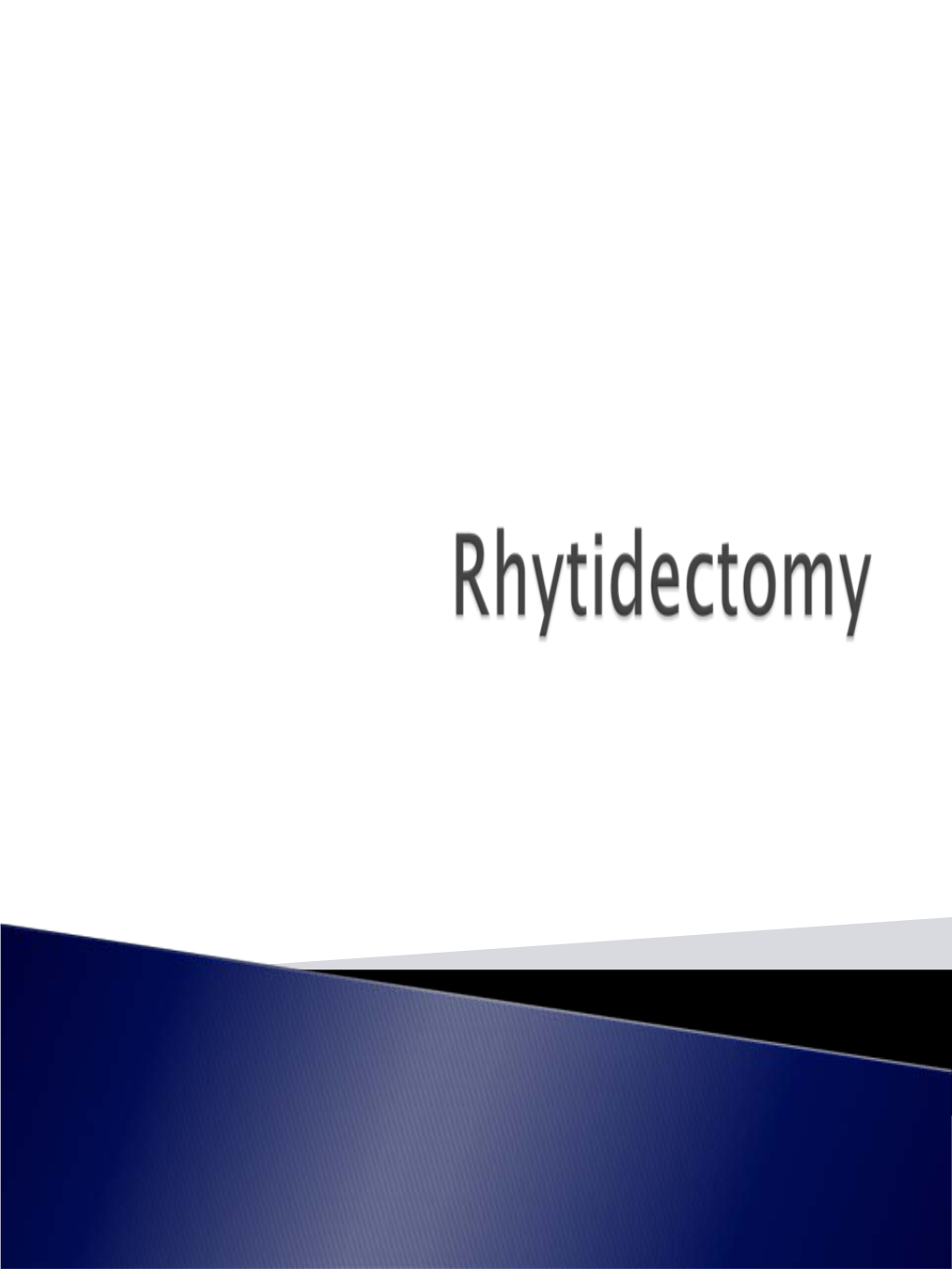 Rhytidectomy.Pdf