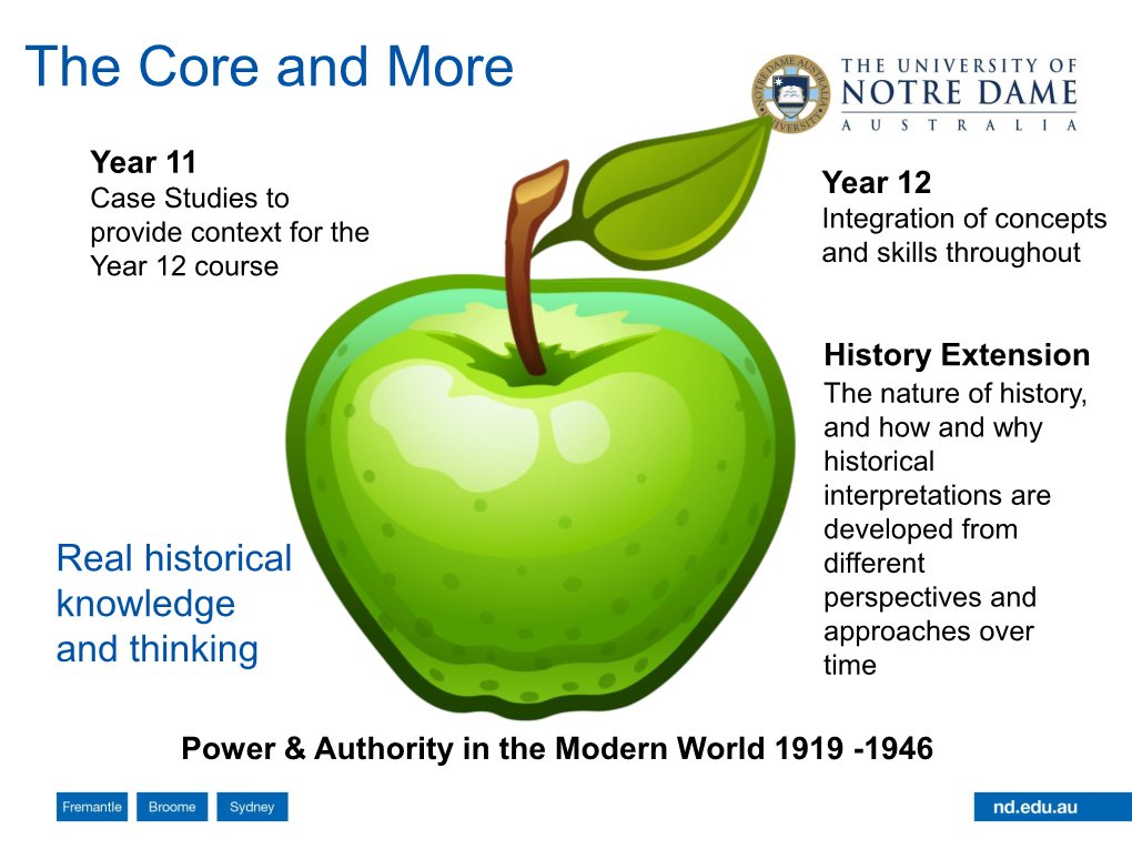 The Core and More