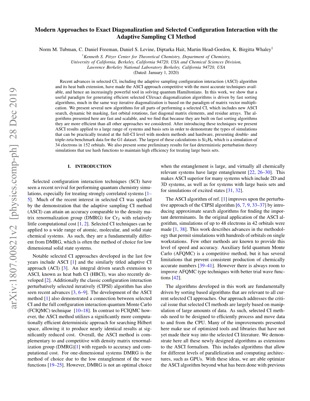 Modern Approaches to Exact Diagonalization and Selected Conﬁguration Interaction with the Adaptive Sampling CI Method