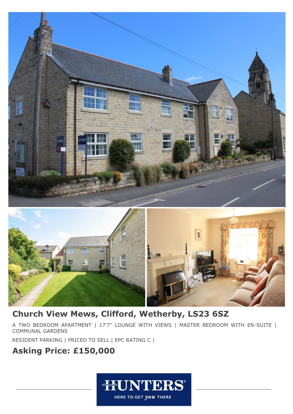Church View Mews, Clifford, Wetherby, LS23 6SZ Asking Price: £150,000