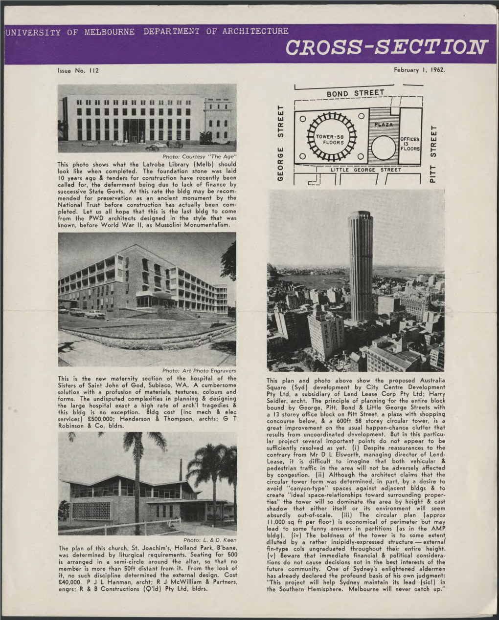 Cross-Section, Feb 1962 (No