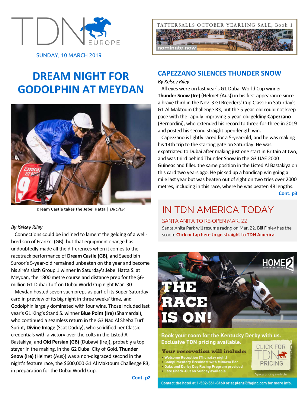 Dream Night for Godolphin at Meydan