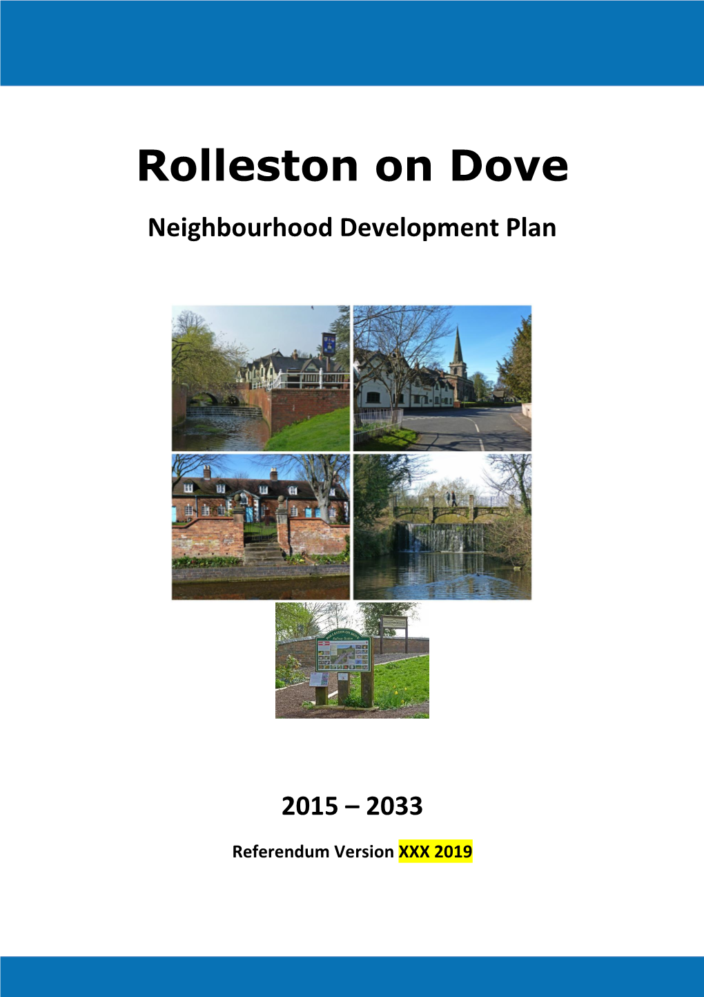 Rolleston on Dove Neighbourhood Development Plan