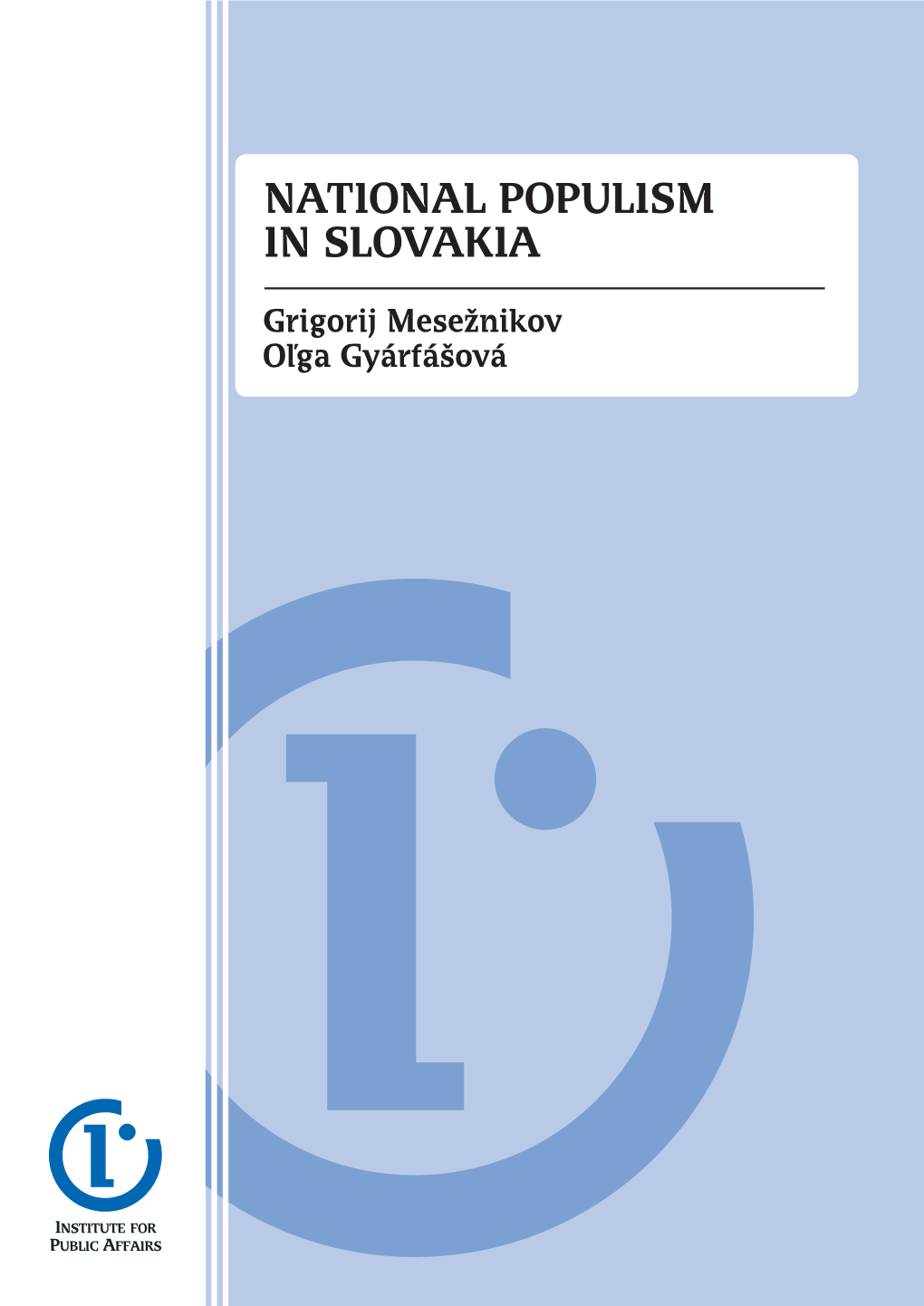 National Populism in Slovakia