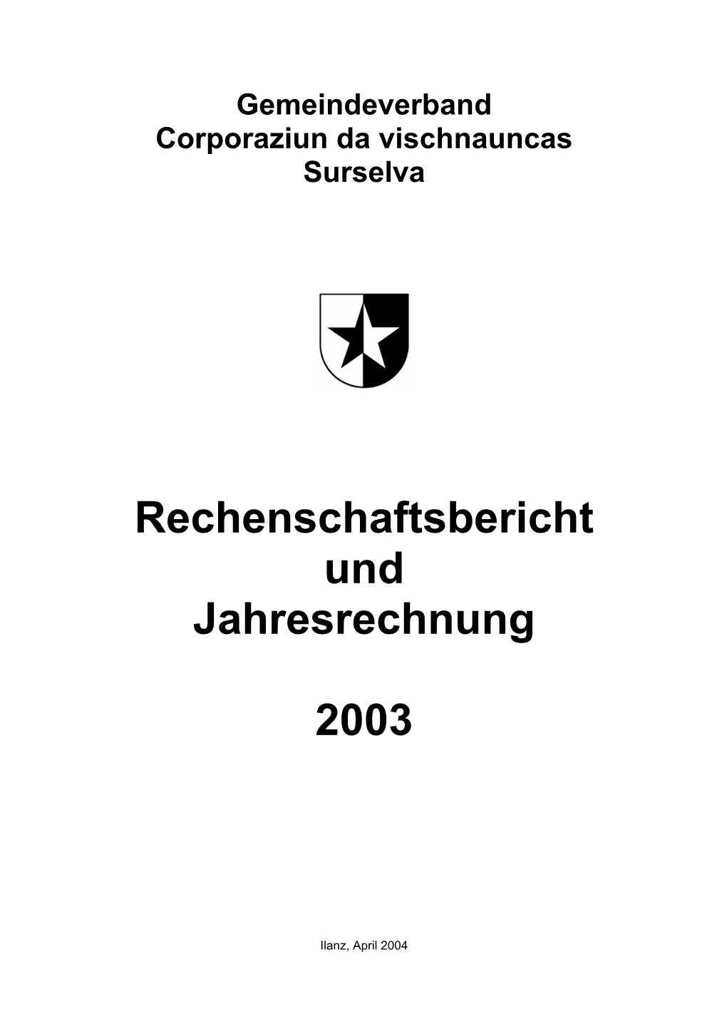 Rechenschaftsbericht Und Jahresrechnung