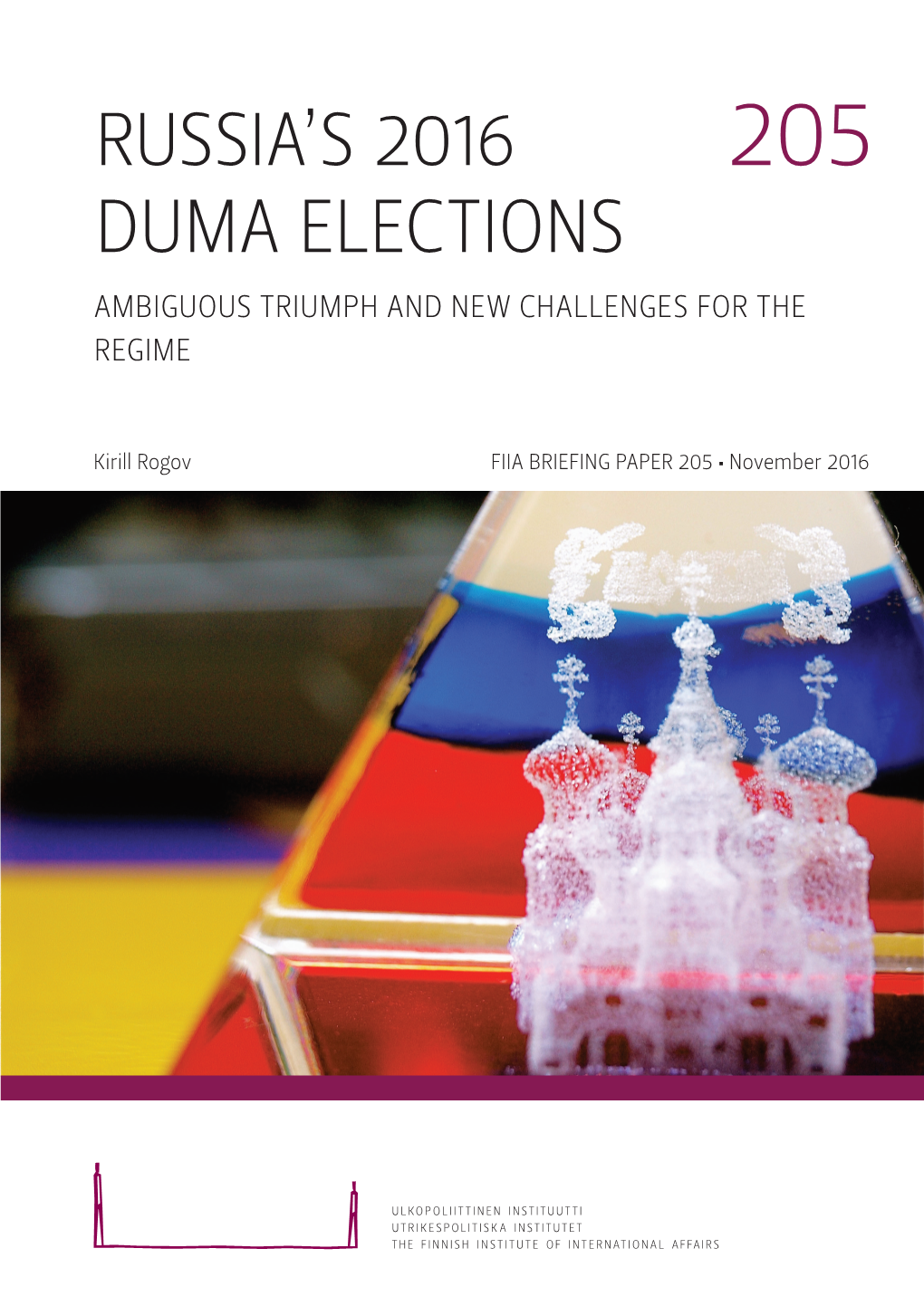 Russia's 2016 Duma Elections