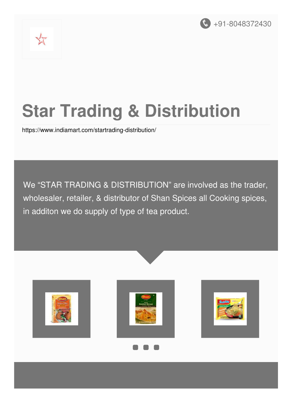 Star Trading & Distribution
