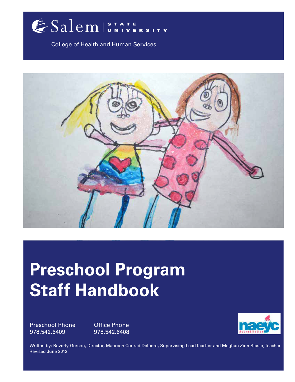 Preschool Program Staff Handbook