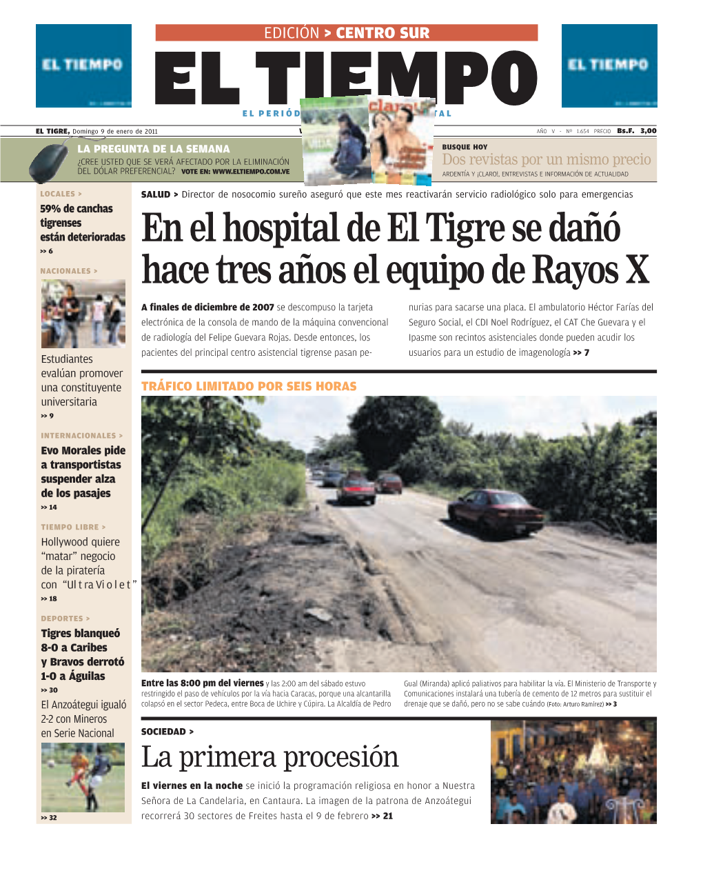 En El Hospital De El Tigre Se Dañó Hace Tres Años El