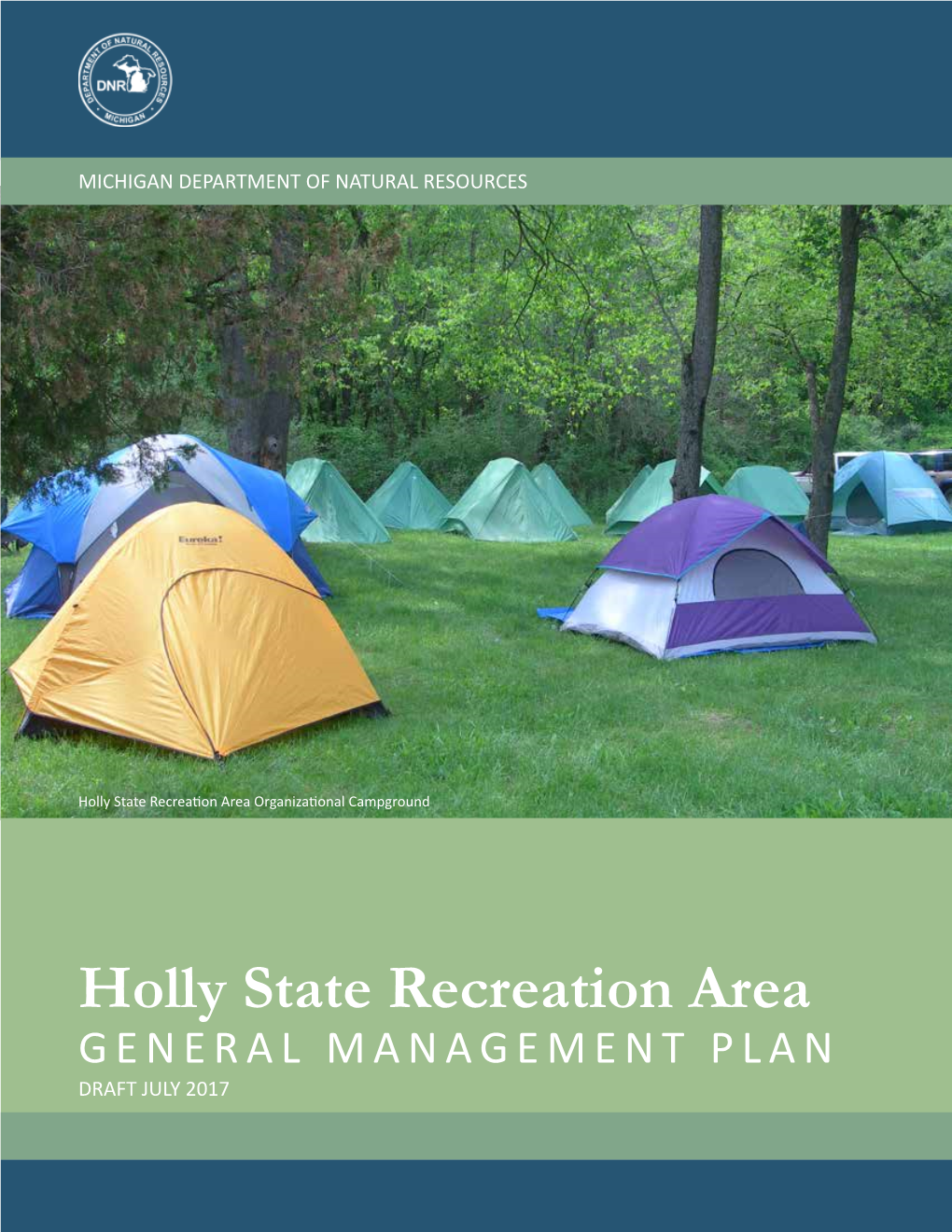 Holly State Recreation Area Organizational Campground