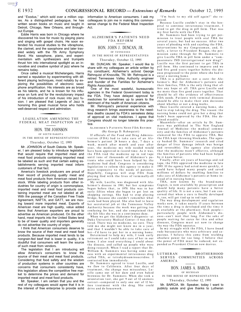 CONGRESSIONAL RECORD— Extensions of Remarks E 1932