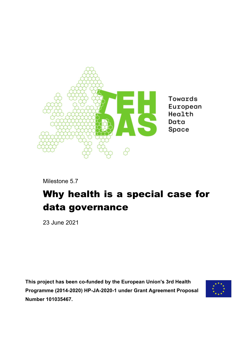 Why Health Is a Special Case for Data Governance