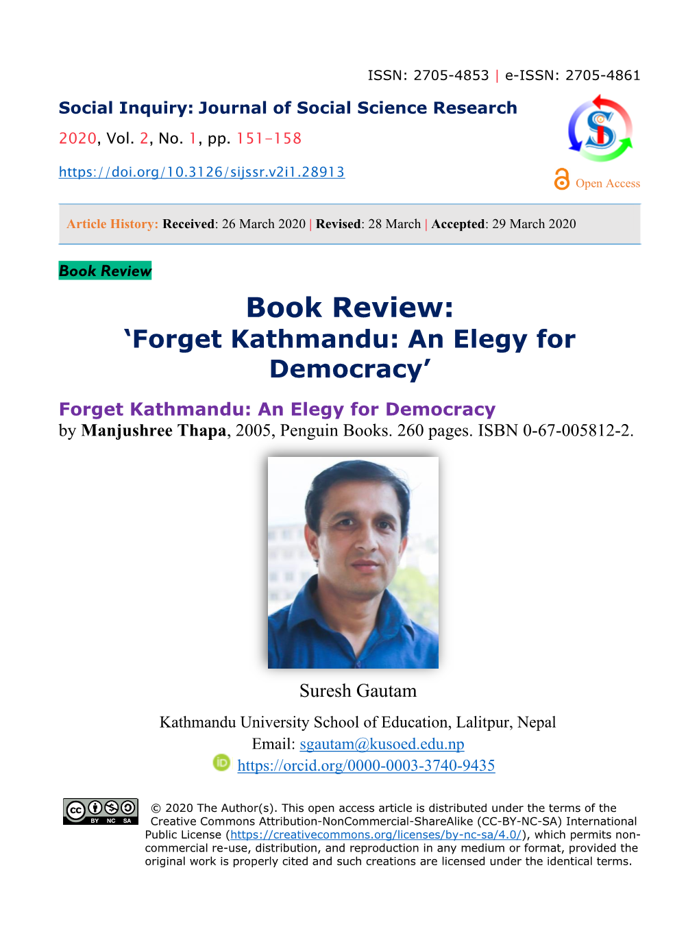 Book Review: ‘Forget Kathmandu: an Elegy for Democracy’