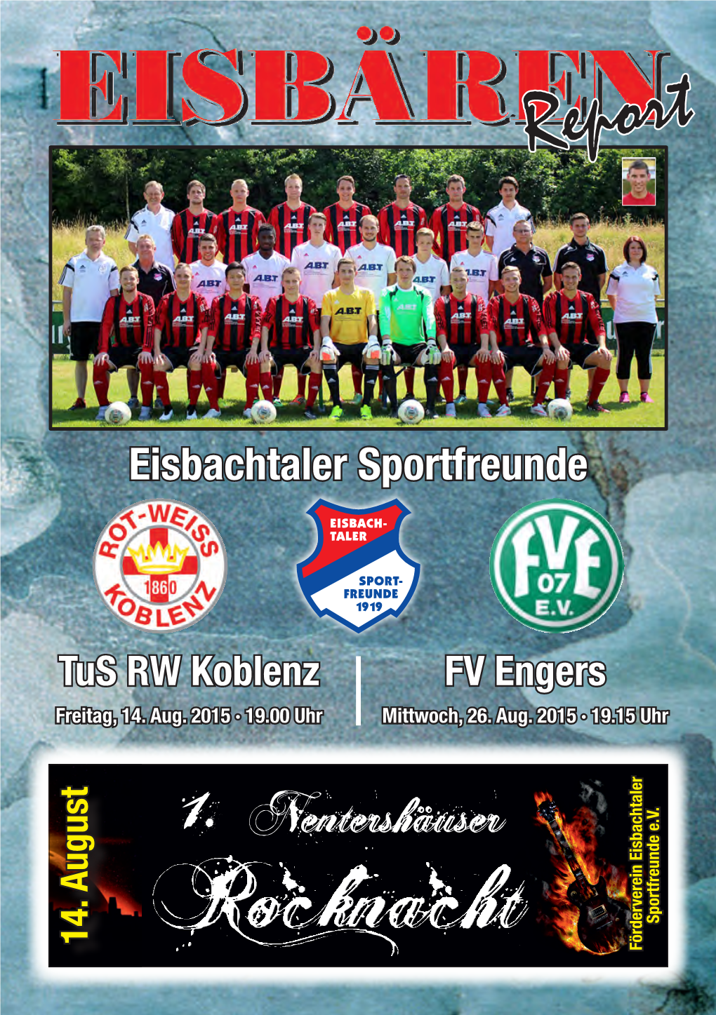 Eisbachtal, Stadionzeitung Ausgabe 1.Indd